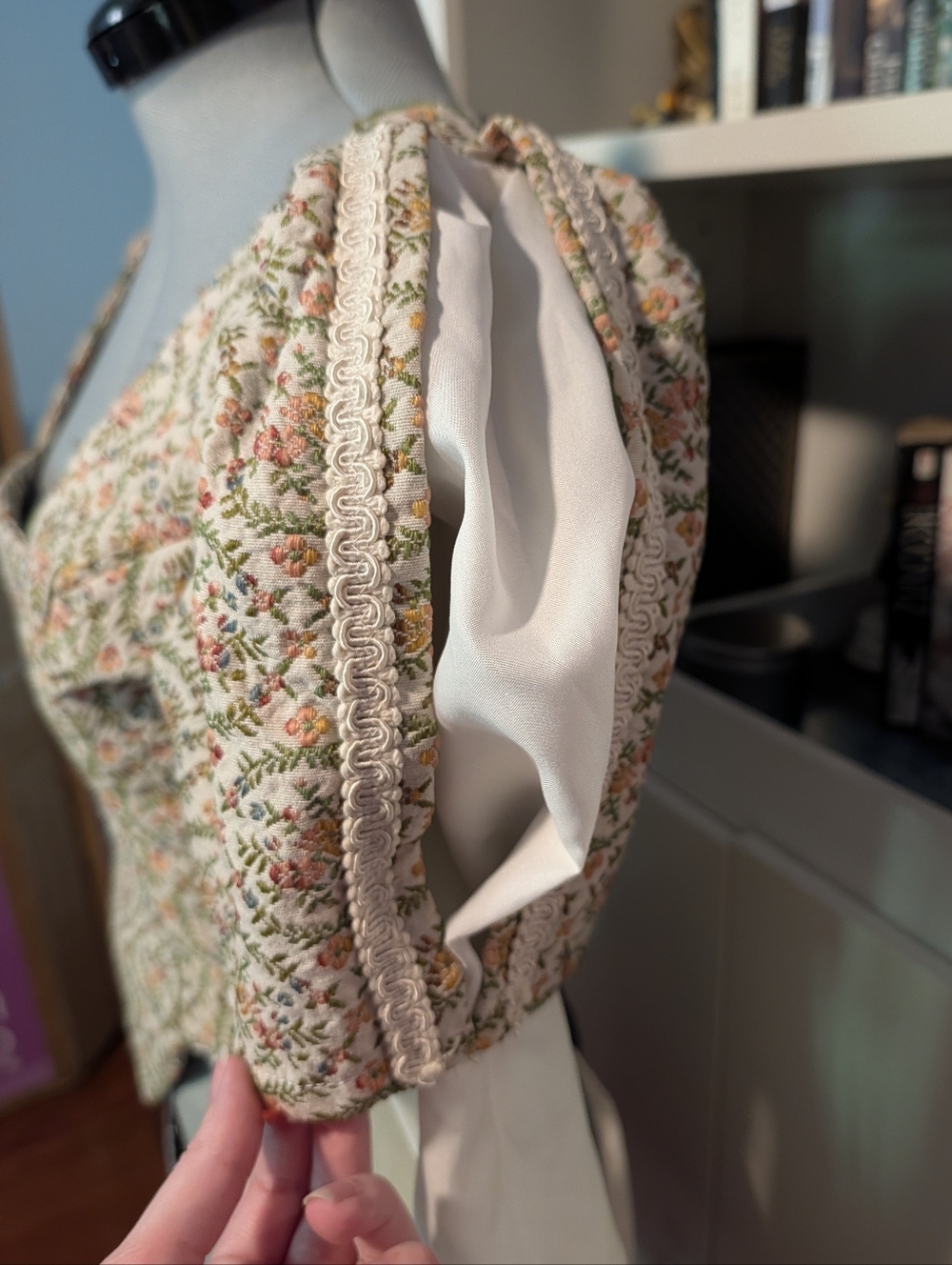 Handmade Renaissance Top - Picture 3 of 5